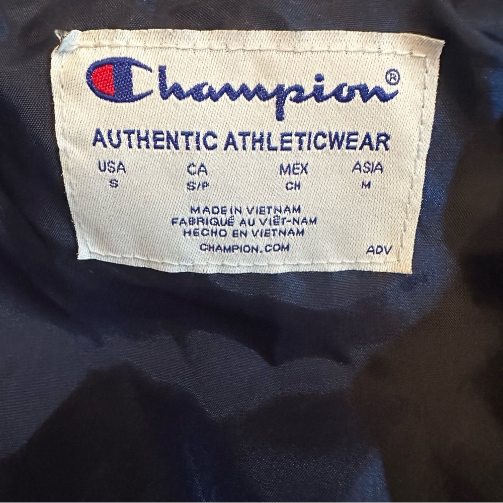 Champion Women's Stadium Hooded Puffer Jacket/Colorblock/Size: Small - Picture 6 of 11